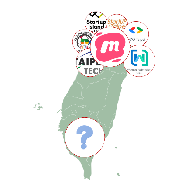 Illustration of community connections across Southern Taiwan